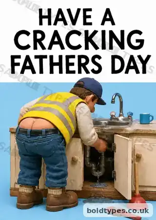 Have a Cracking Father’s Day greeting card sample