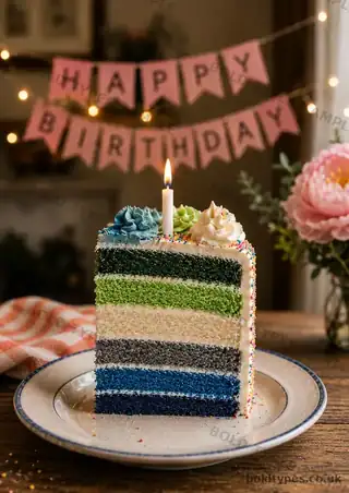 MLM pride cake birthday card sample
